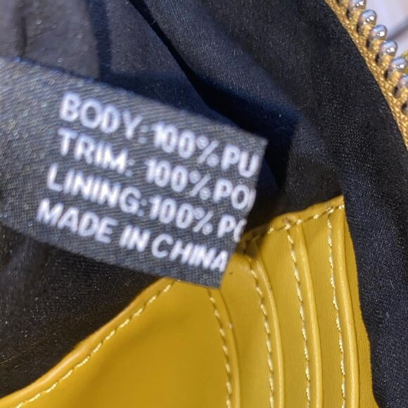 Vintage yellow handbag. - Picture 4 of 6